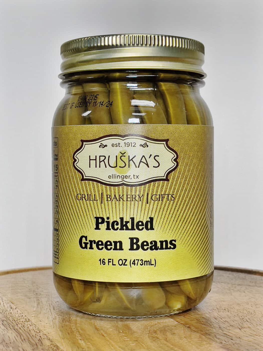 Pickled Green Beans - Hruska's Bakery